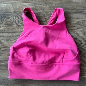 Lululemon Pink Sports Bra